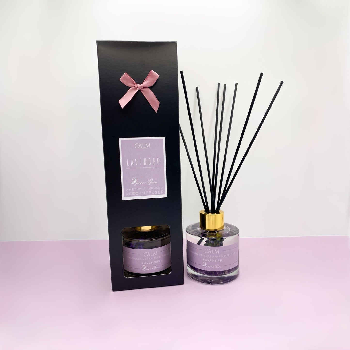 Calm candle and diffuser set