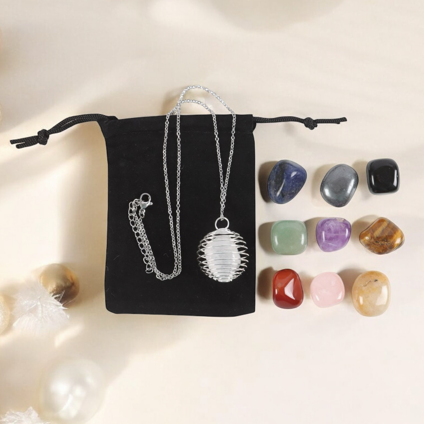 12 Day Crystal Necklace Advent Calendar