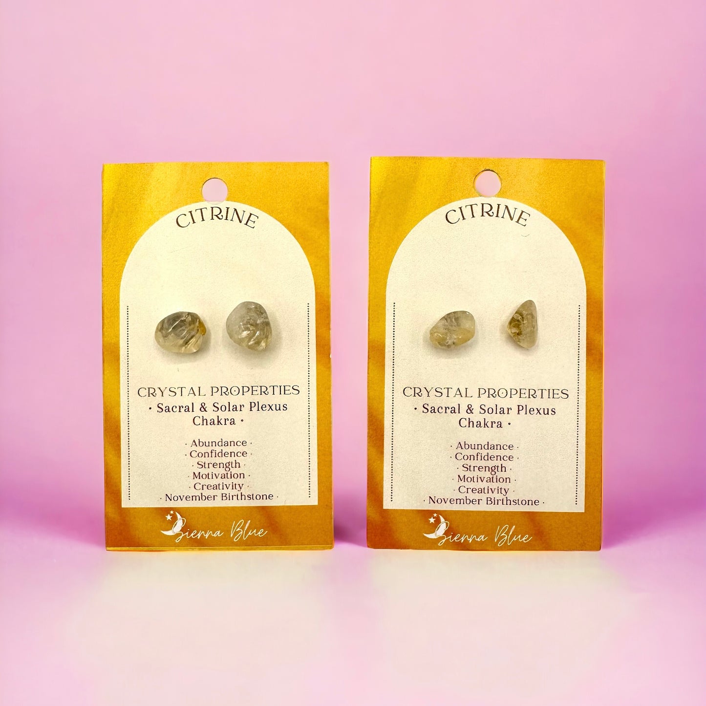 Citrine Chip Earrings