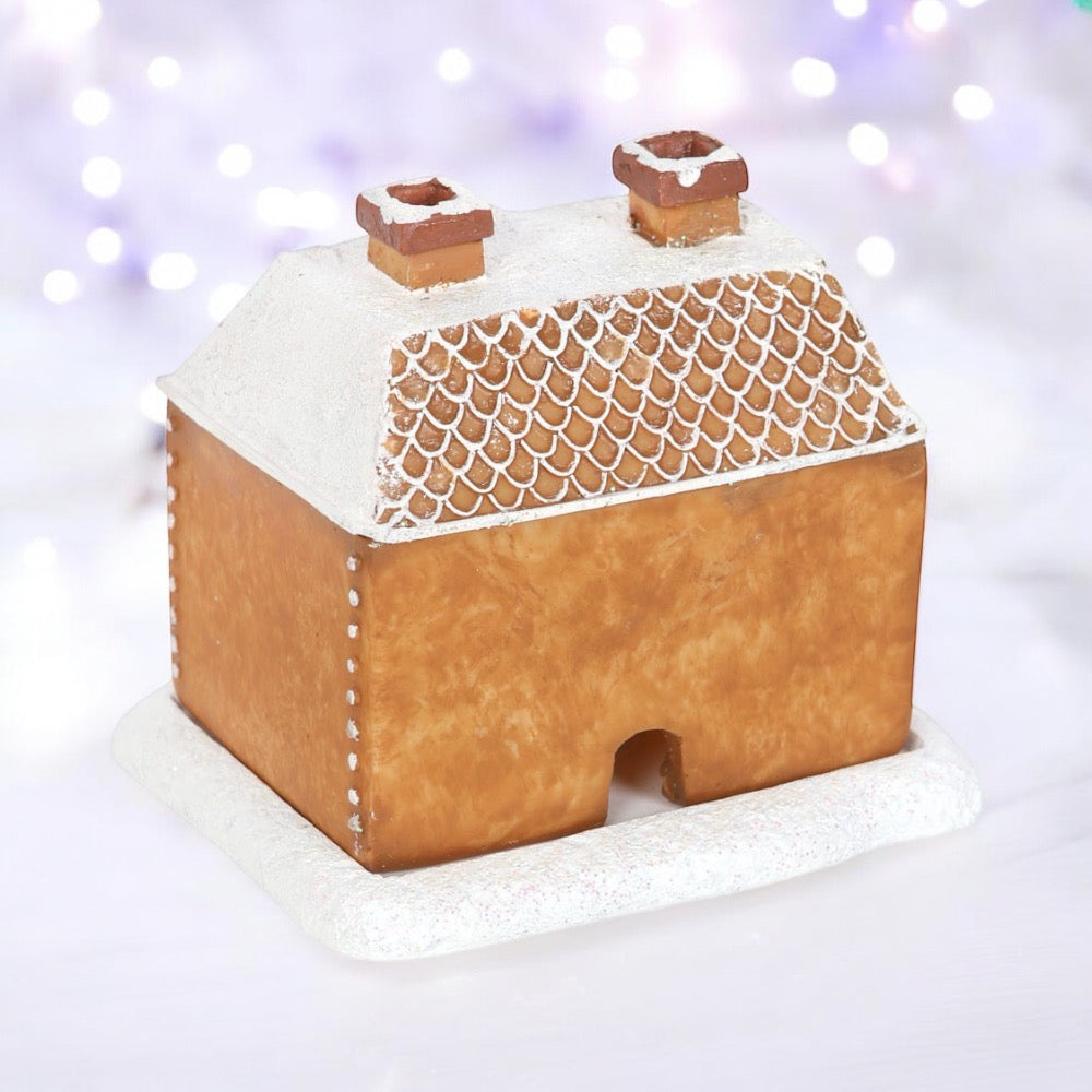 Gingerbread House Incense Cone Burner