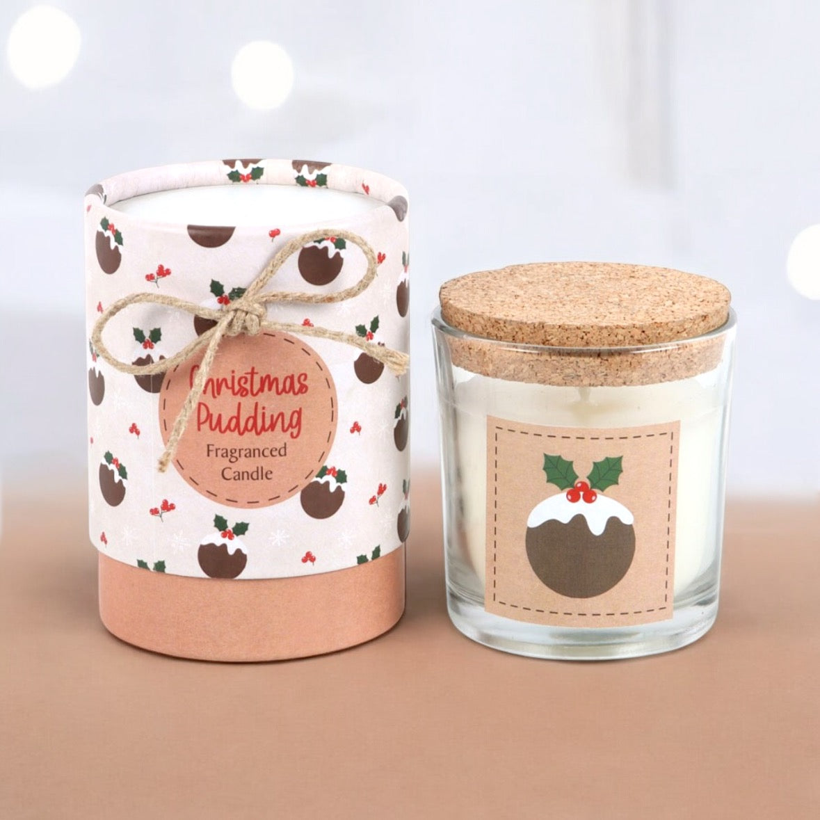 Christmas Pudding Candle