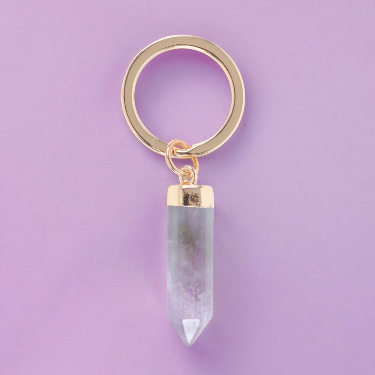 Amethyst Point Keyring