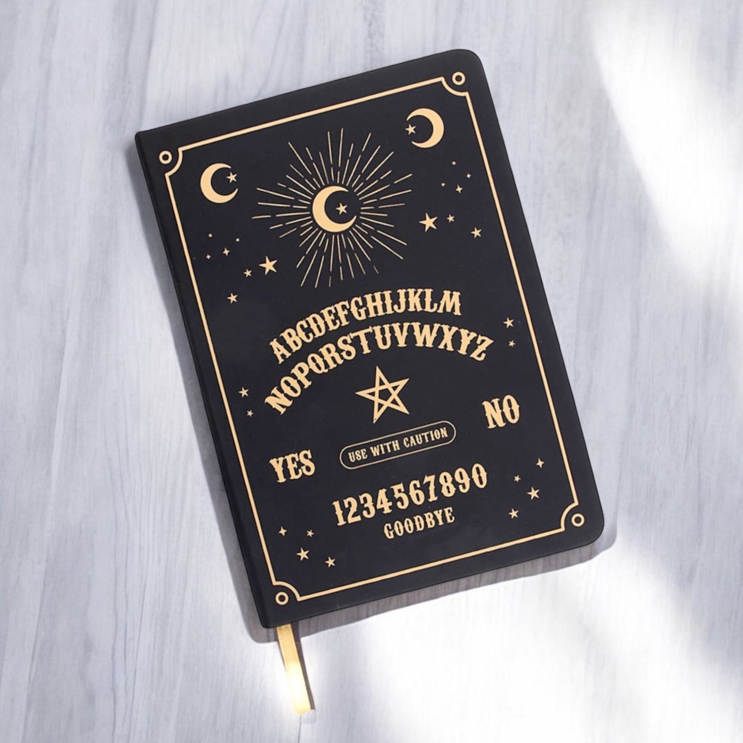 Black Ouija Board A5 Notebook