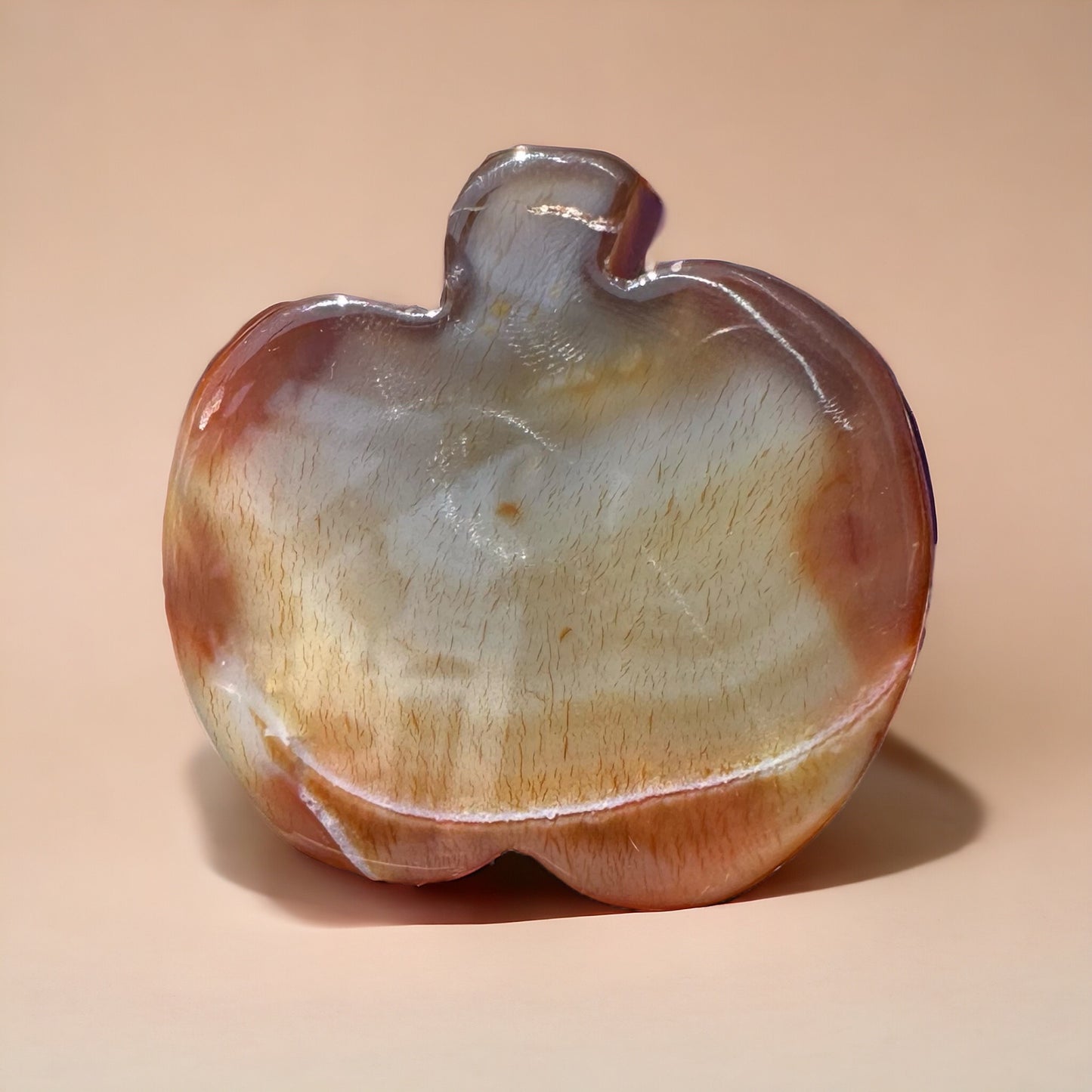 Carnelian Apple Carving