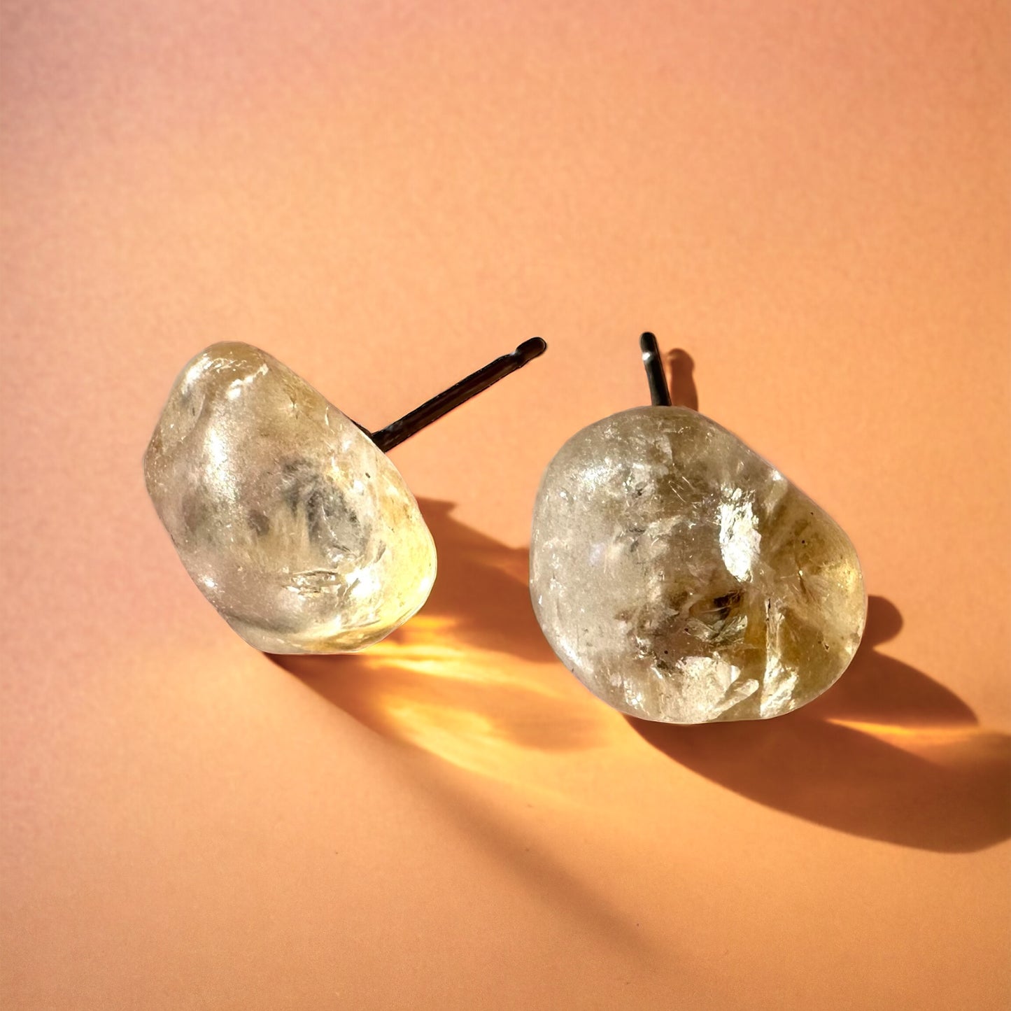 Citrine Chip Earrings