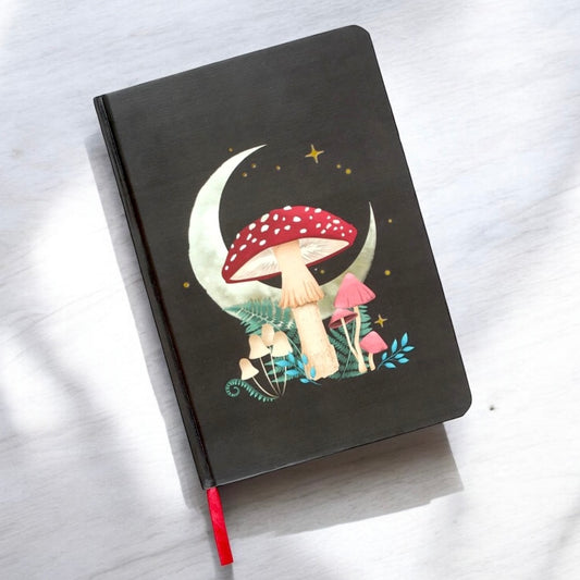 Forest Mushroom A5 Notebook