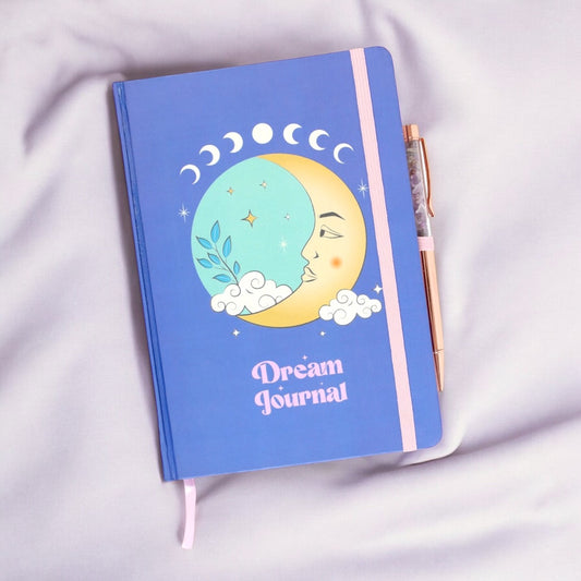 Dream Journal with Amethyst Pen