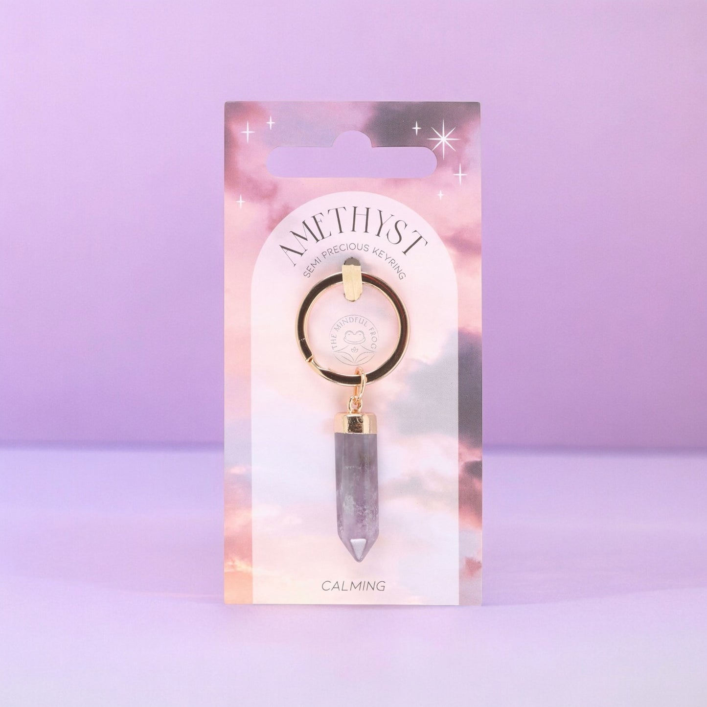 Amethyst Point Keyring