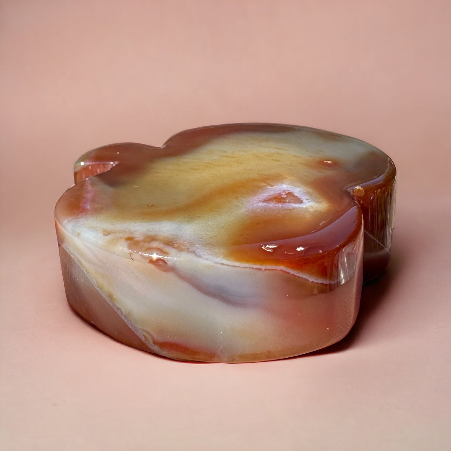 Carnelian Apple Carving