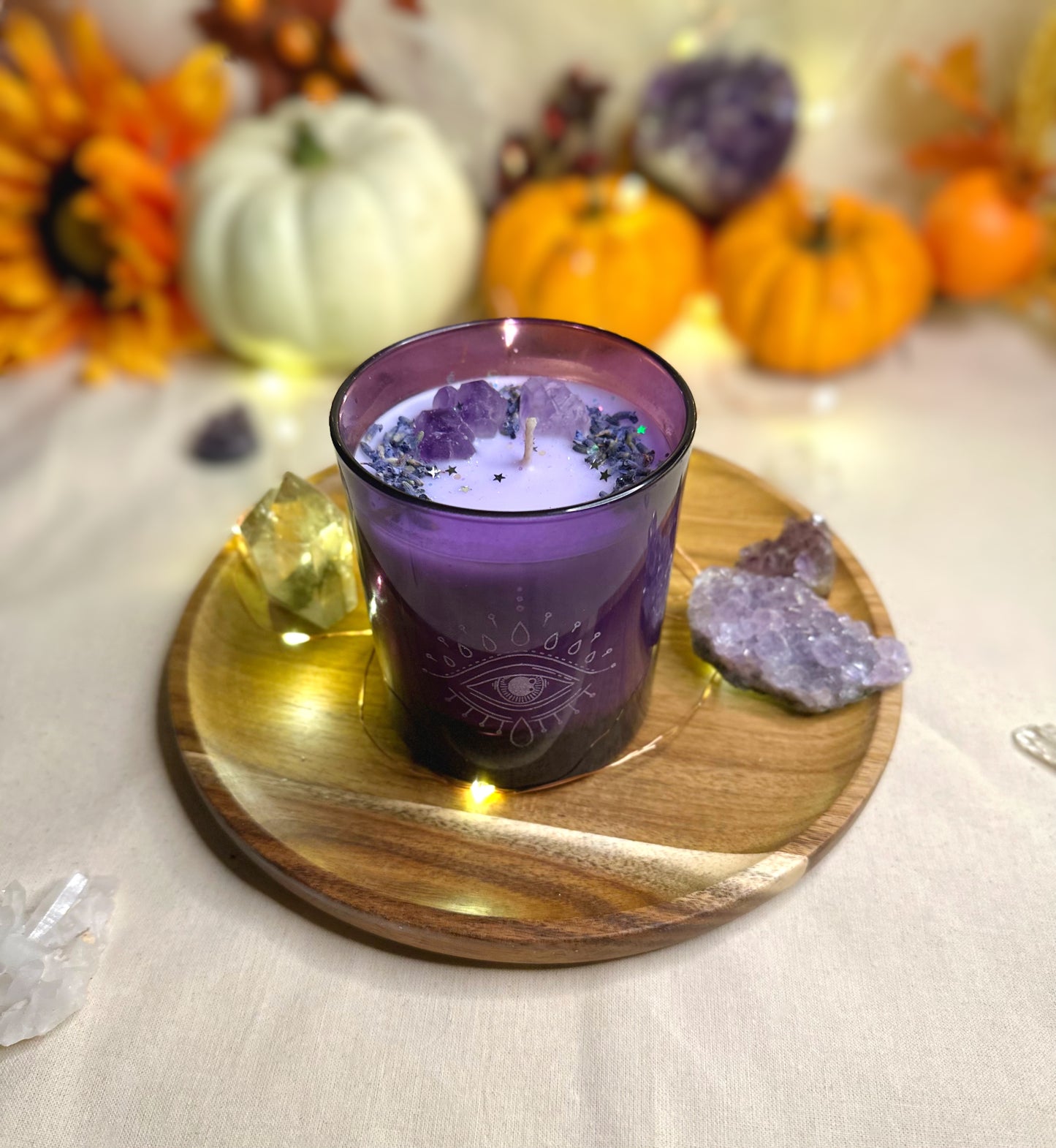 Halloween Crystal Candles