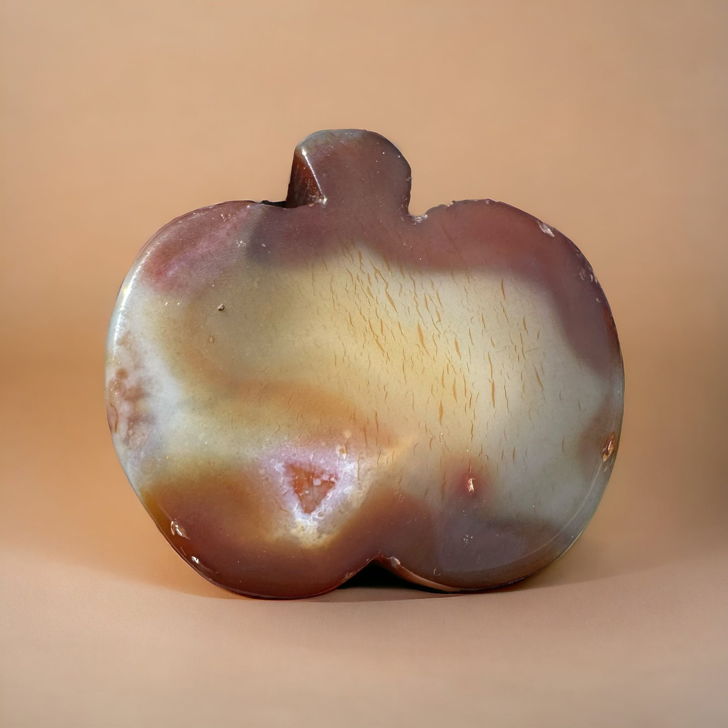 Carnelian Apple Carving