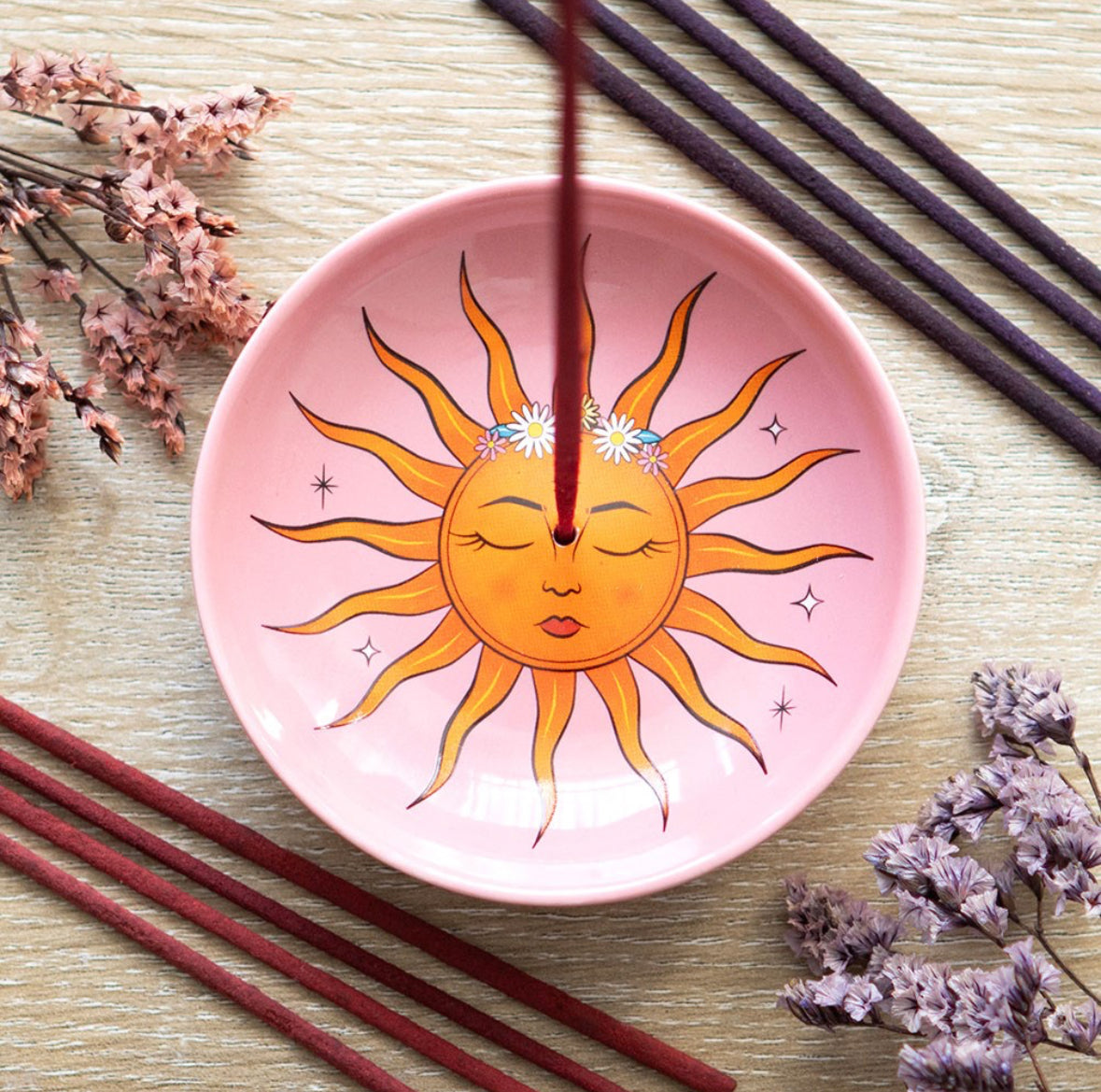 “The Sun” Tarot Celestial Incense Holder