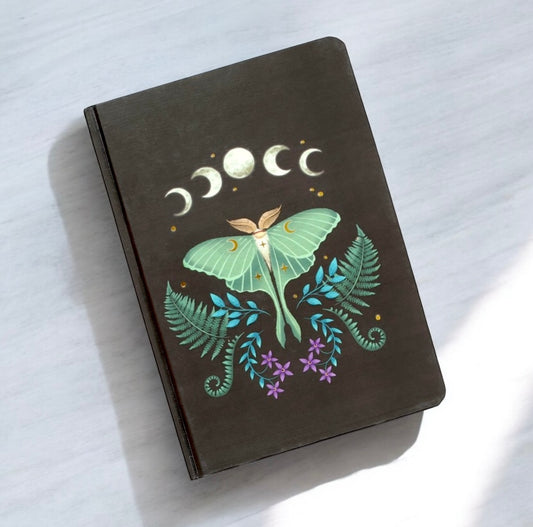 Luna Moth A5 Notebook