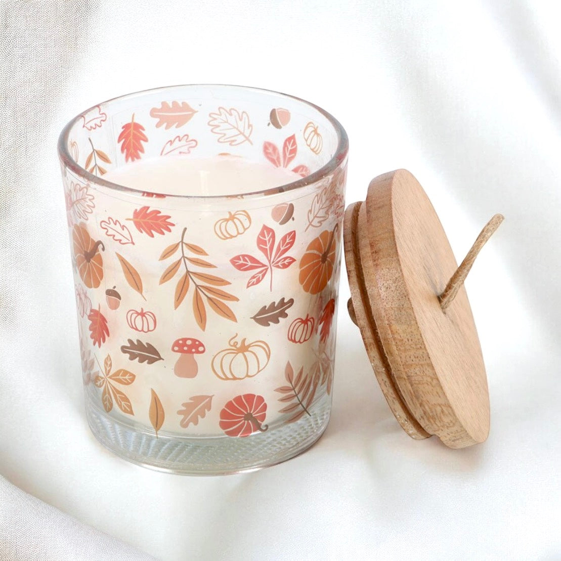 Warm Vanilla Autumn Leaves Candle