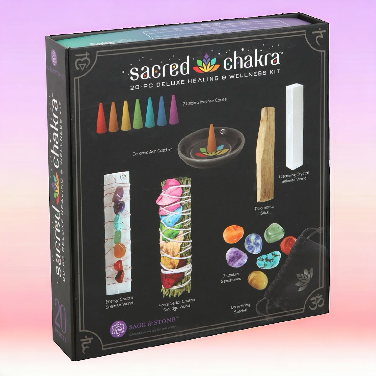 Deluxe Chakra Healing and Wellness Kit