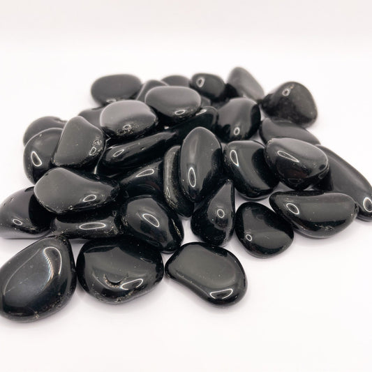 Black Obsidian Tumblestone 20-30mm