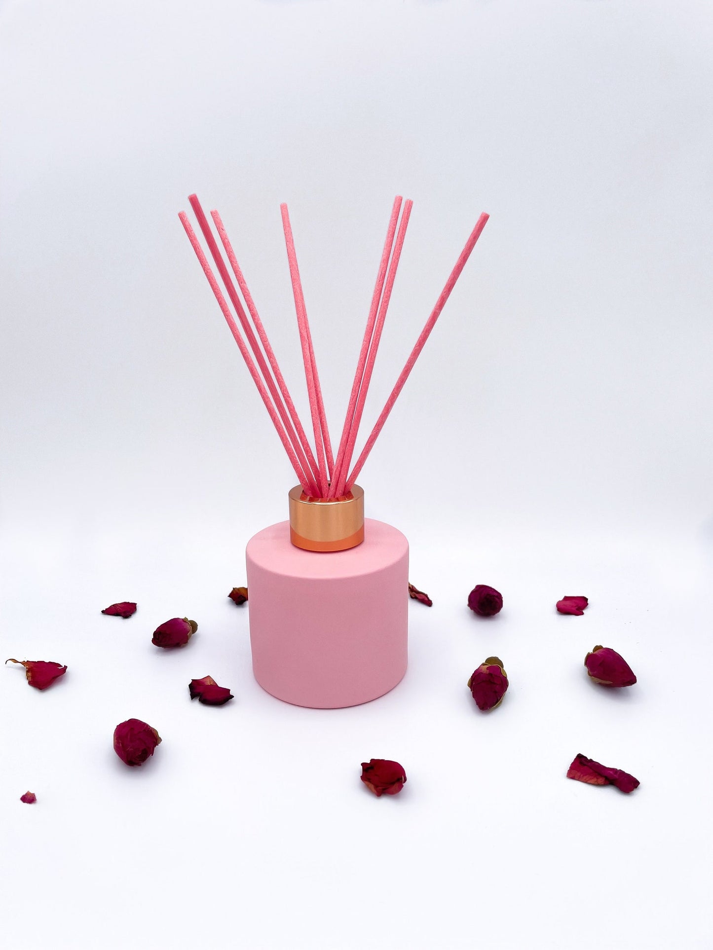 Pink reed diffuser