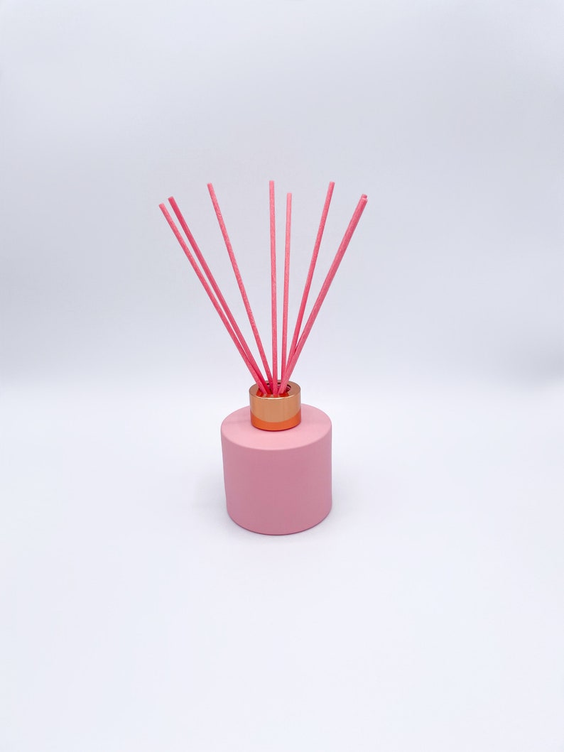 Pink reed diffuser