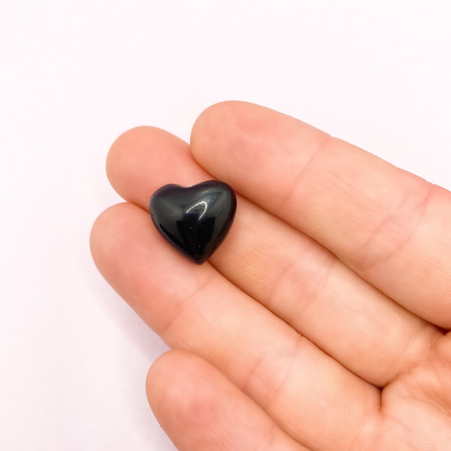 Mini Black Obsidian heart