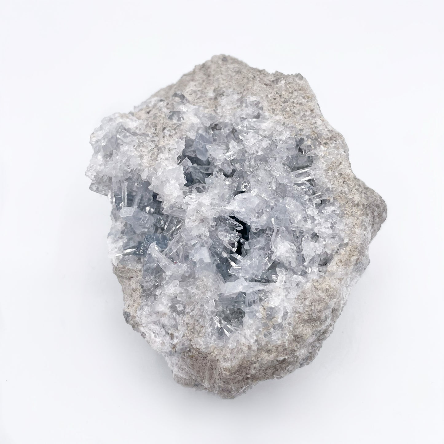 Large Celestite geode cluster