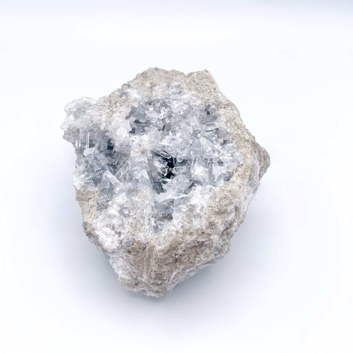 Large Celestite geode cluster