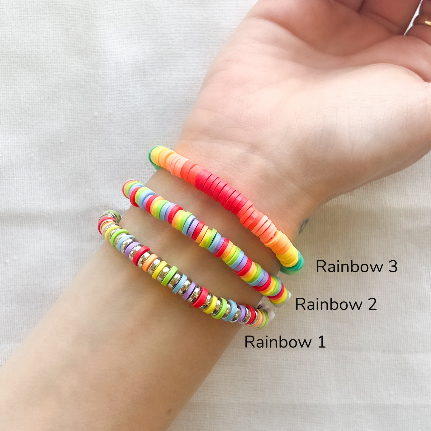 LGBTQ+ personalised bracelet
