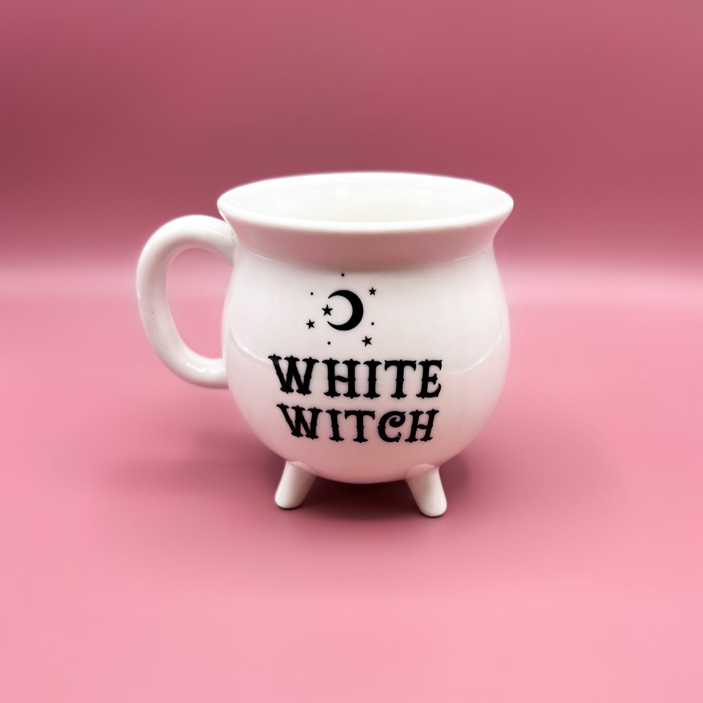 White Witch cauldron mug