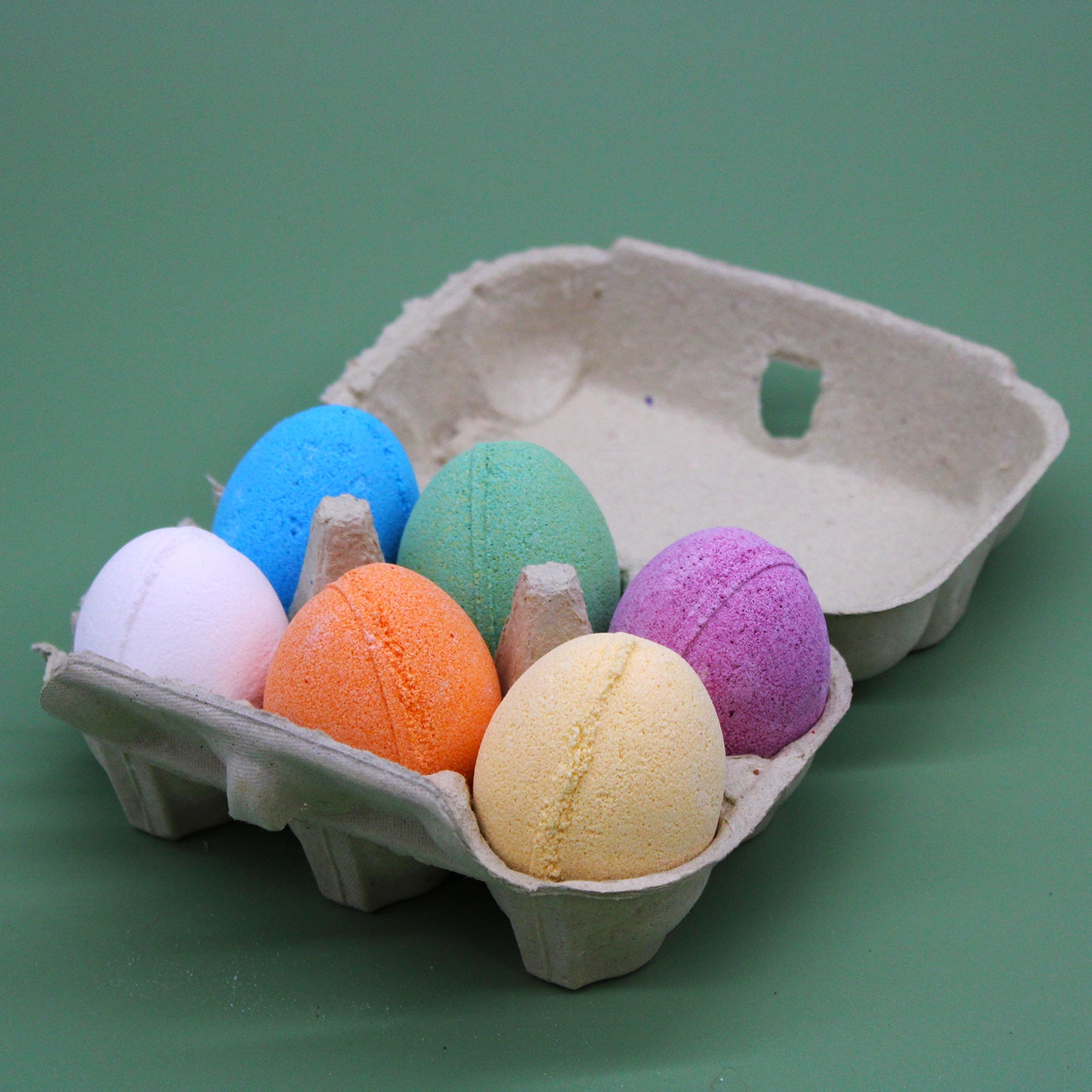 Bath eggs - Mixed tray. Pack of 6